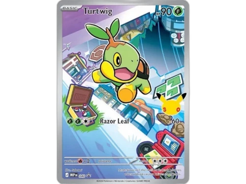 Turtwig 2026 Pokémon Mega Evolution First Partners Collection Promo 40 Ungraded