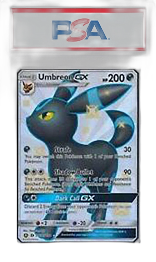 Umbreon GX Full Art 2019 Pokemon TCG Sun & Moon Hidden Fates #SV69 (PSA or BGS Graded)
