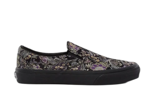 Vans Classic Slip-On Opening Ceremony Qi Pao II Black Purple
