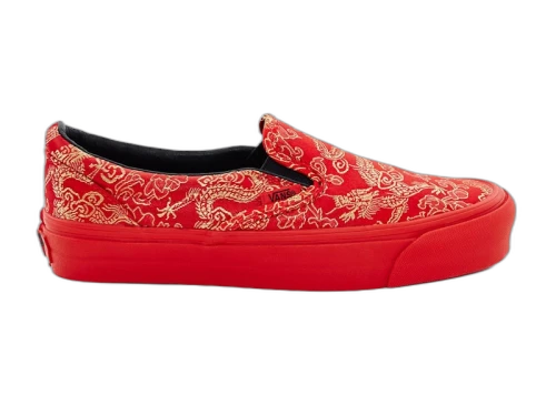 Vans Classic Slip-On Opening Ceremony Qi Pao Red