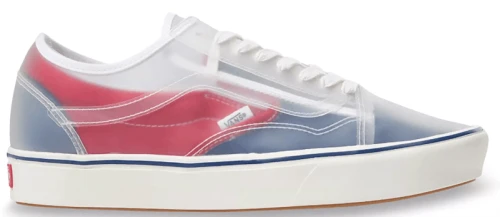 Vans ComfyCush Slip-Skool Canvas Clear