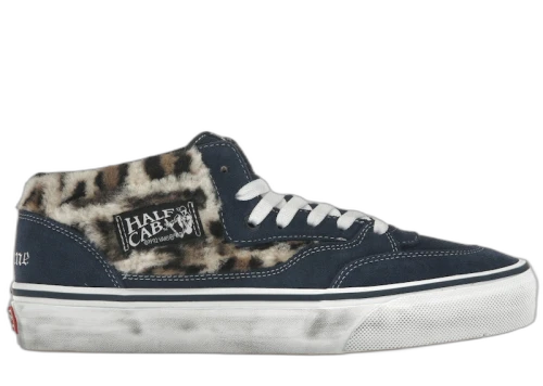 Vans Half Cab Supreme Leopard Navy