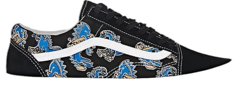 Vans Old Skool Barneys Vanosaur Black