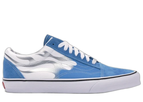 Vans Old Skool Flame Mediterranian Blue