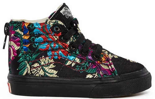 Vans Sk8-Hi Zip Opening Ceremony Satin Floral (TD)