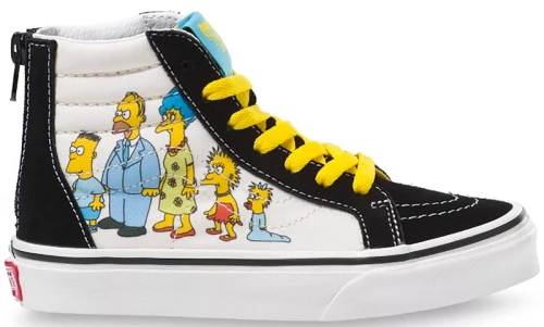 Vans Sk8-Hi Zip The Simpsons Family Portrait (PS)