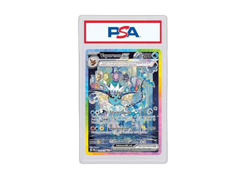 Vaporeon ex 2025 Pokémon Scarlet & Violet Prismatic Evolutions Special Illustration Rare 149/131 (PSA or BGS Graded)