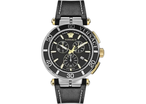 Versace Greca Chrono Leather VE3L00222
