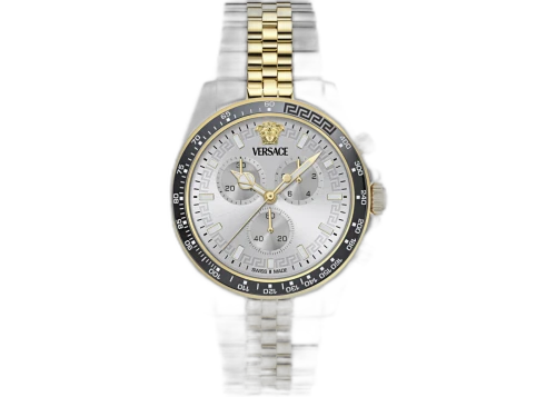 Versace Greca Chrono Wave Bracelet VE0H00725