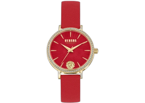 Versus Versace Mar Vista Crystal Leather Watch VSP1F2821