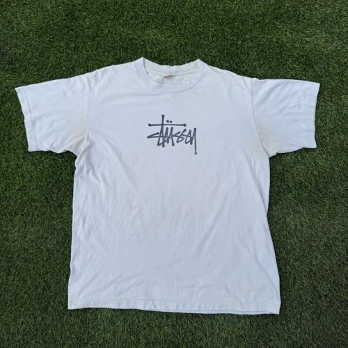 Vintage 90’s Stüssy Logo Tee White