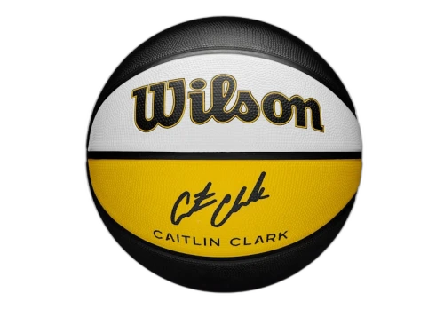 Wilson Caitlin Clark Inspired Basketball Black/Yellow
