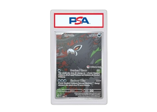 Zarude 2026 Pokémon Mega Evolution Pitch Black Zarude Promo Pokemon Center Stamped 88 (PSA or BGS Graded)