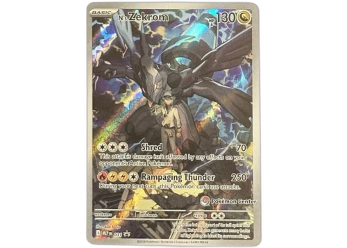 Zekrom 2025 Pokémon Scarlet & Violet Ascended Heroes Pokemon Center Stamped Promo Ungraded