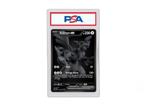 Zekrom ex 2025 Pokémon Scarlet & Violet Black Bolt Special Illustration Rare 172/086 (PSA or BGS Graded)